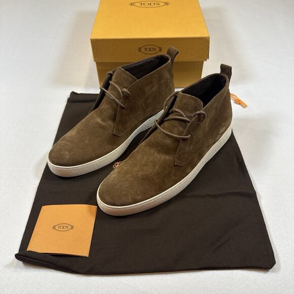 Tod’s POLACCO CASSETTA CHUKKA DESERT BOOTS Size 7.5UK/9US New Box In MSRP $975